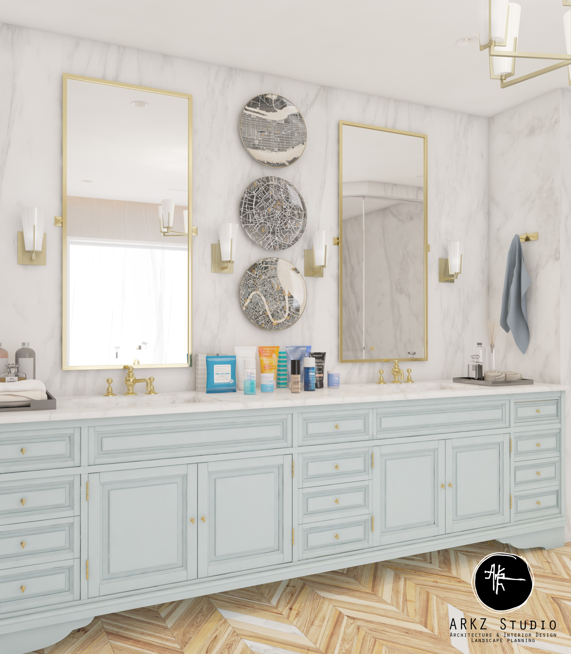 梦想成真，品质空间之美——ARKZ 建筑事务所主卧套房改造-6