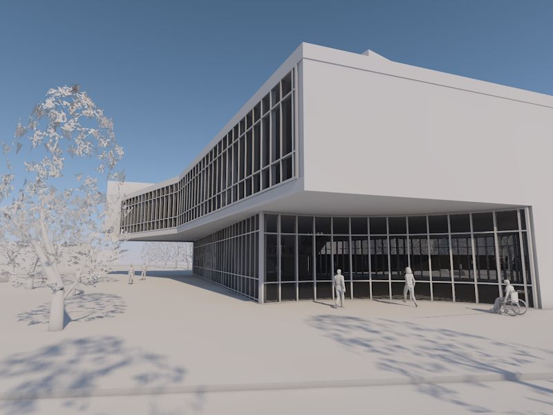 "多功能图书馆设计 | 创新与传统的完美结合"-11