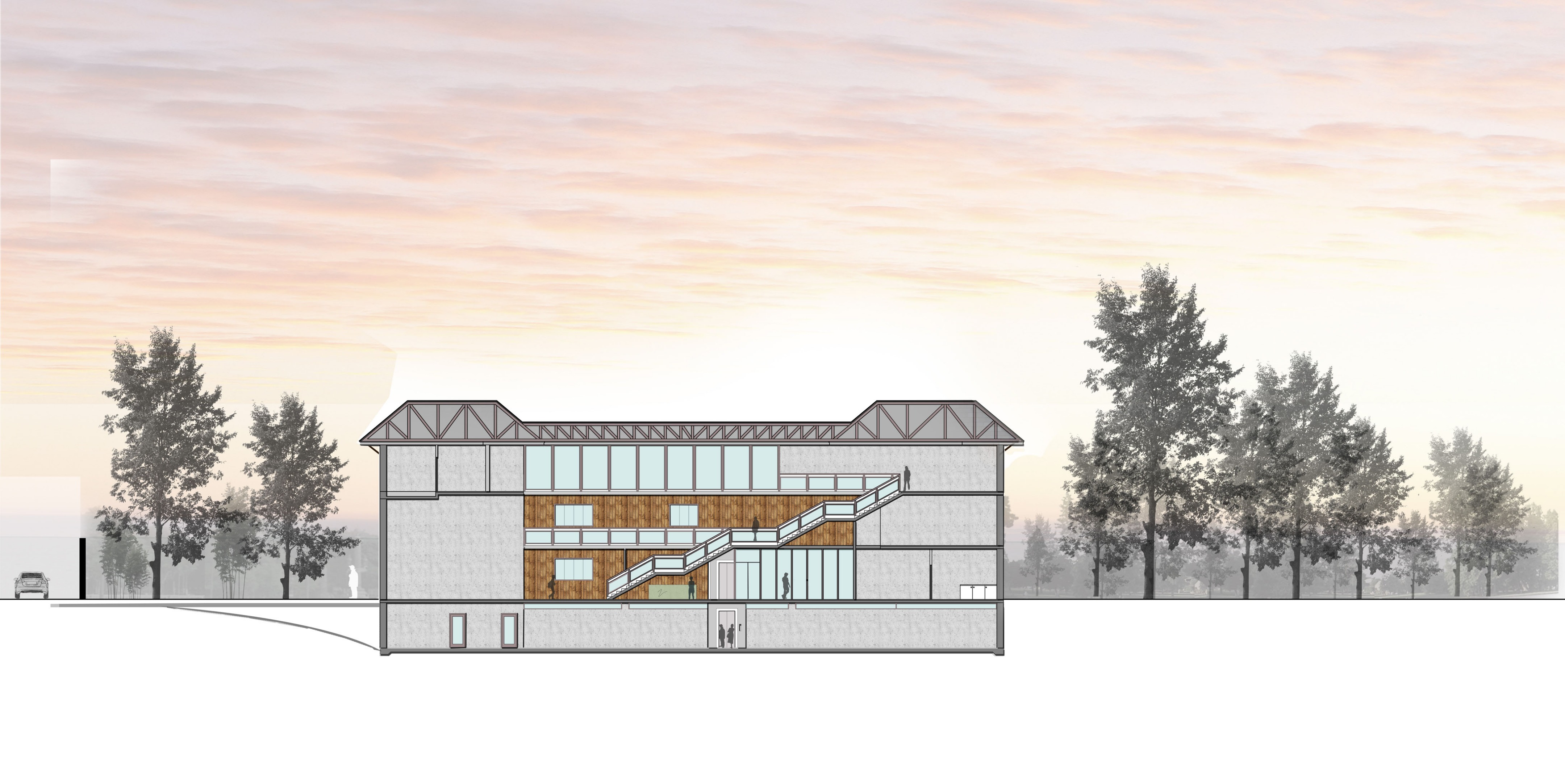 尼泊尔 ICIMOD 附属建筑 - 传统与现代的完美结合-27