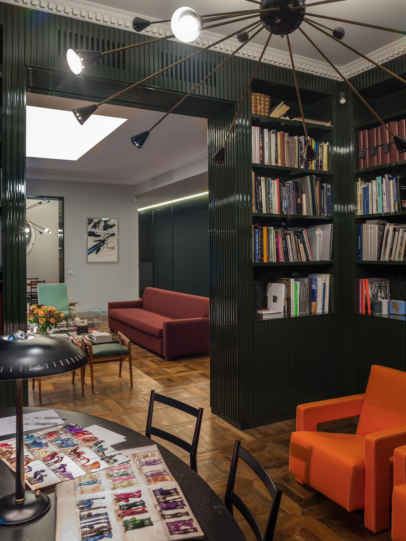 绿橙相间的米兰百年公寓翻新记-5