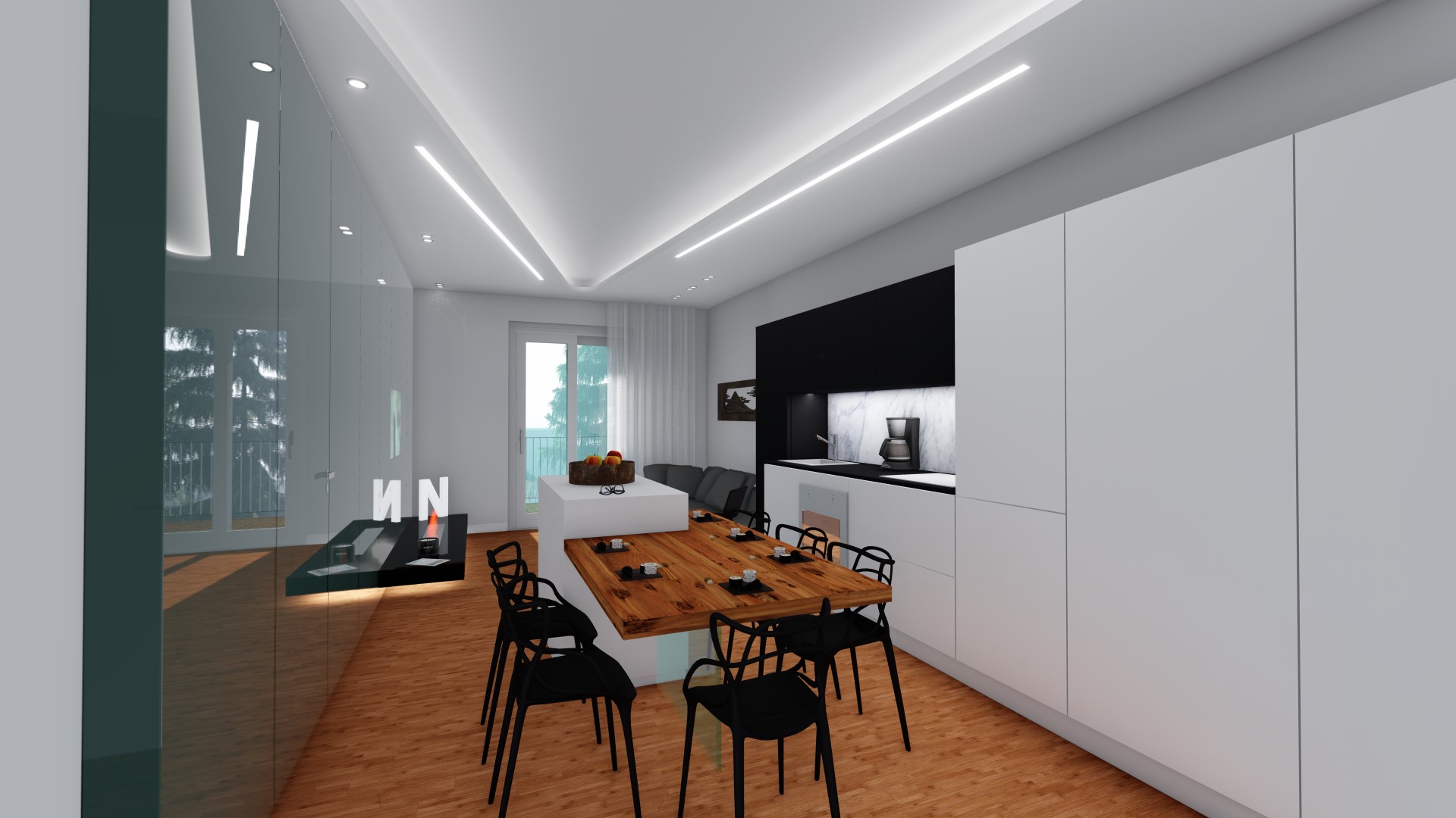 S·C· HOUSE 翻新公寓设计 · 现代简约风引领居住新潮流-0