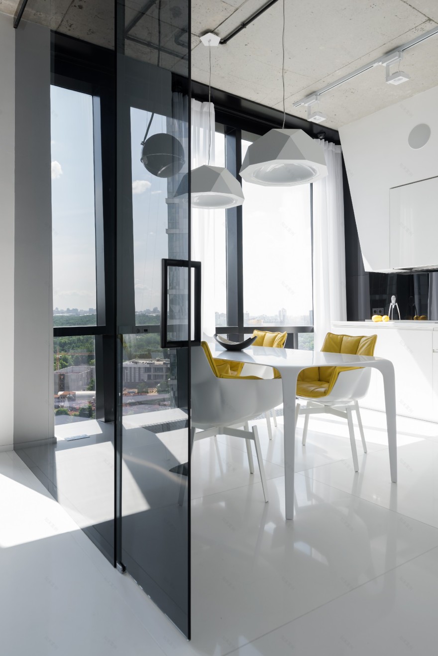 莫斯科塔楼未来主义家居设计-9