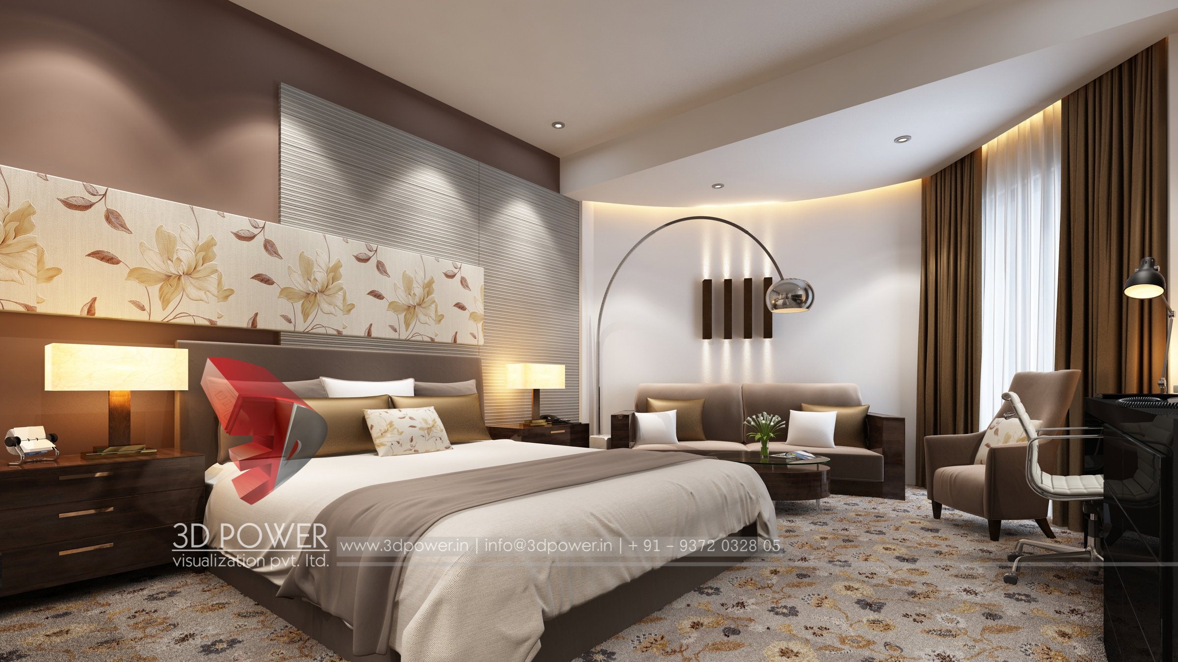 3D 室内设计案例 | 单家庭住宅的精致室内空间-2