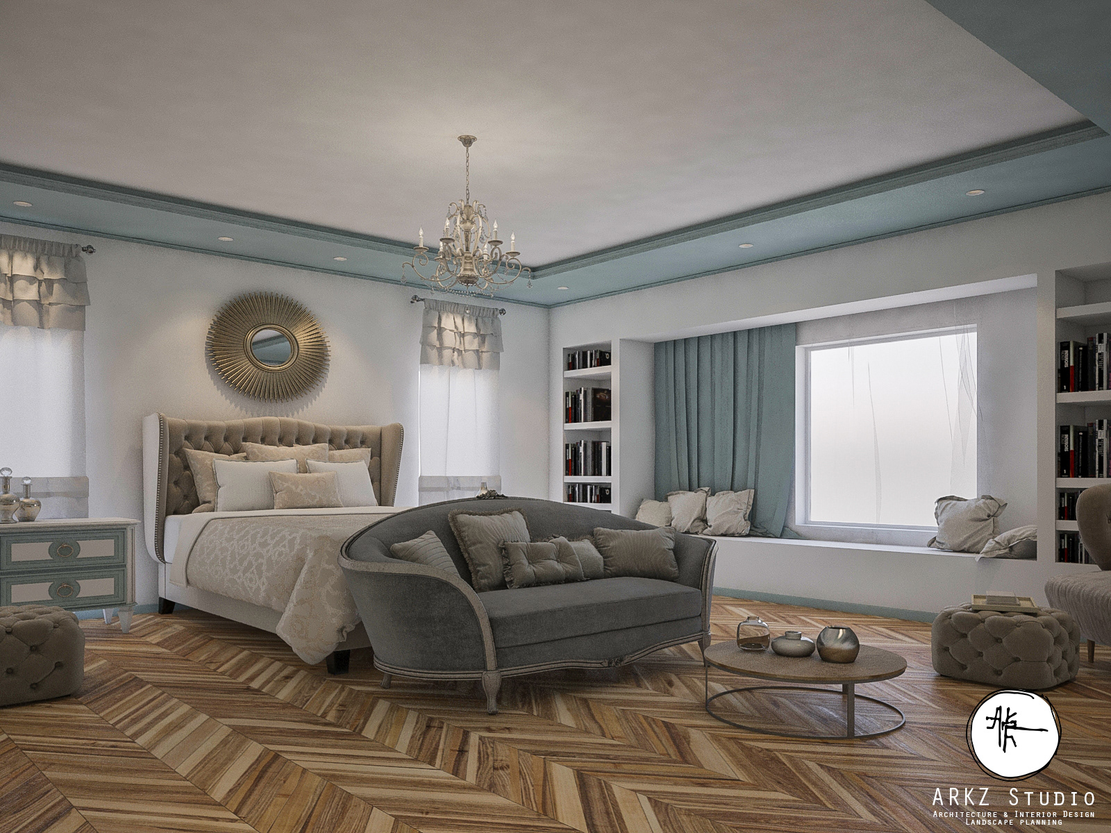 梦想成真，品质空间之美——ARKZ 建筑事务所主卧套房改造-4