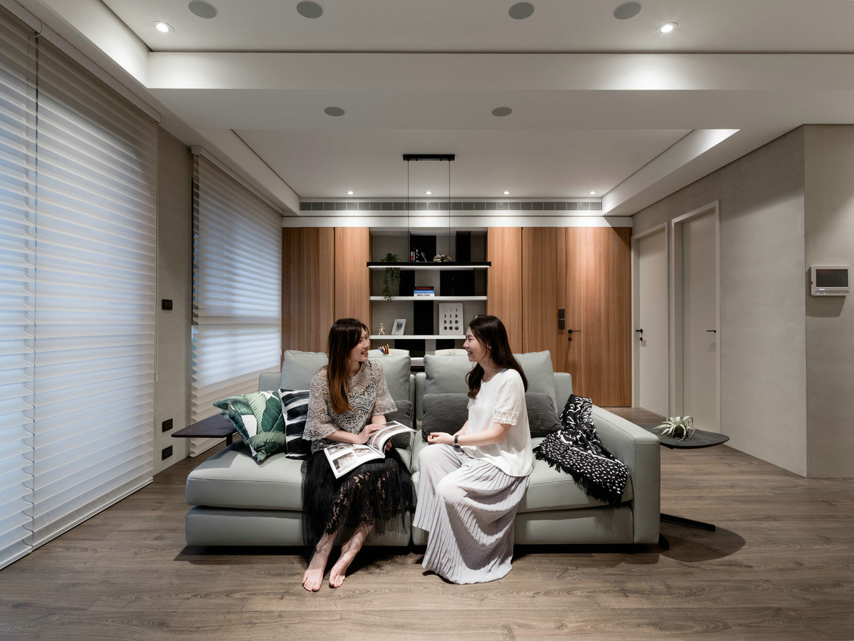 温润木质简约风住宅设计-12