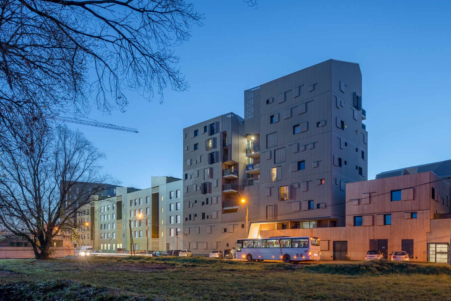 2017 年完成的波尔多 DOMOFrance 住宅区设计-1