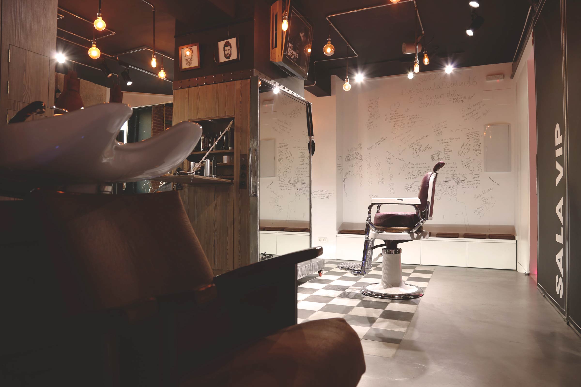 马德里男士理发店-27