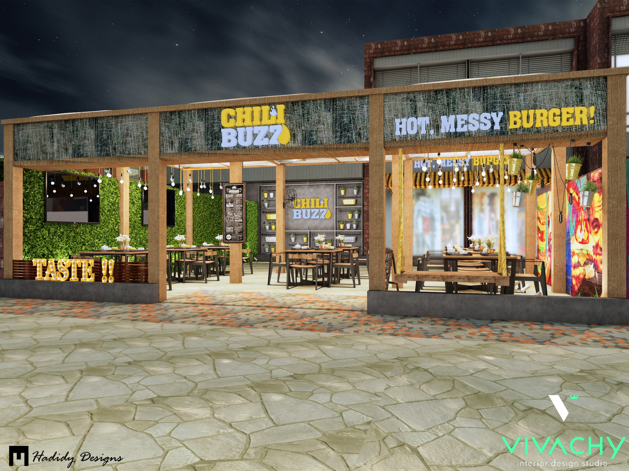 ChiliBuzz 热辣混乱汉堡店-1