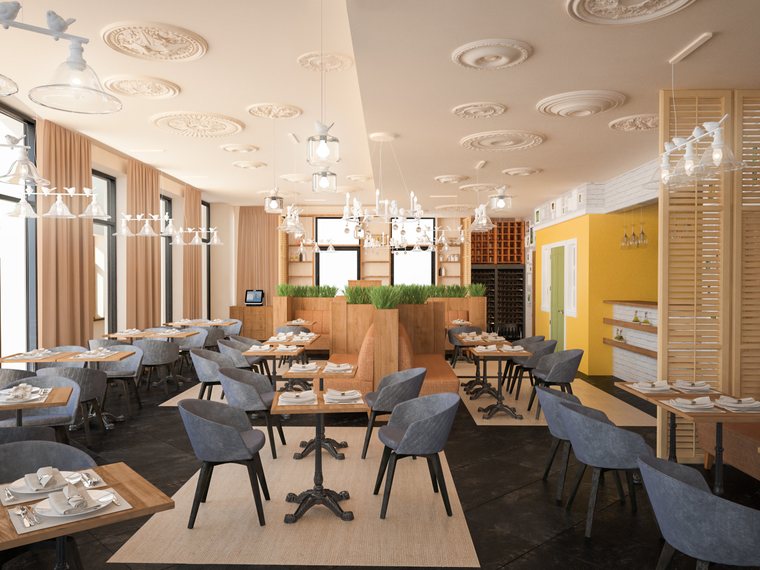 2015 年未实现的意大利餐厅设计-2