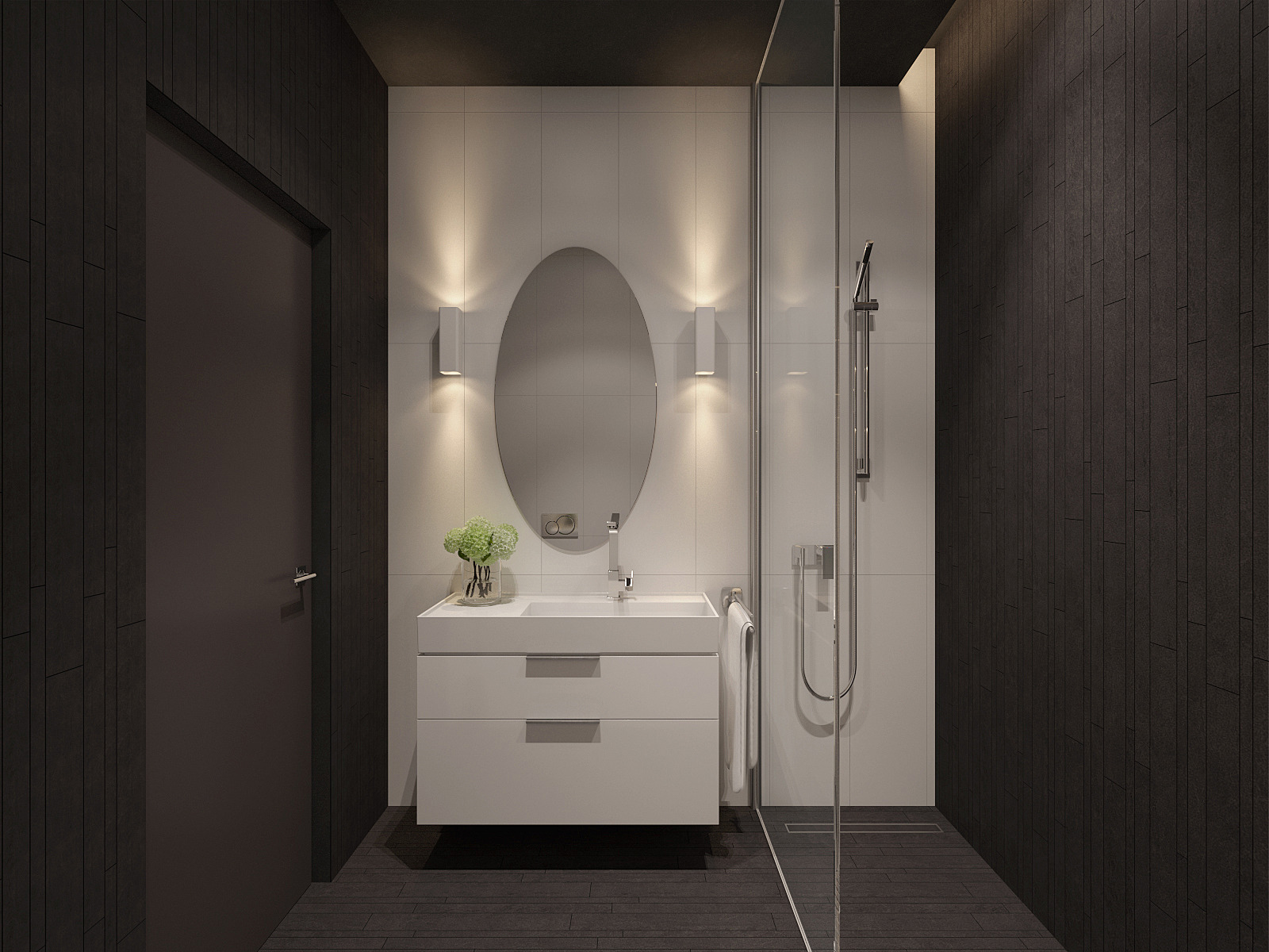 莫斯科郊区别墅时尚室内设计-34