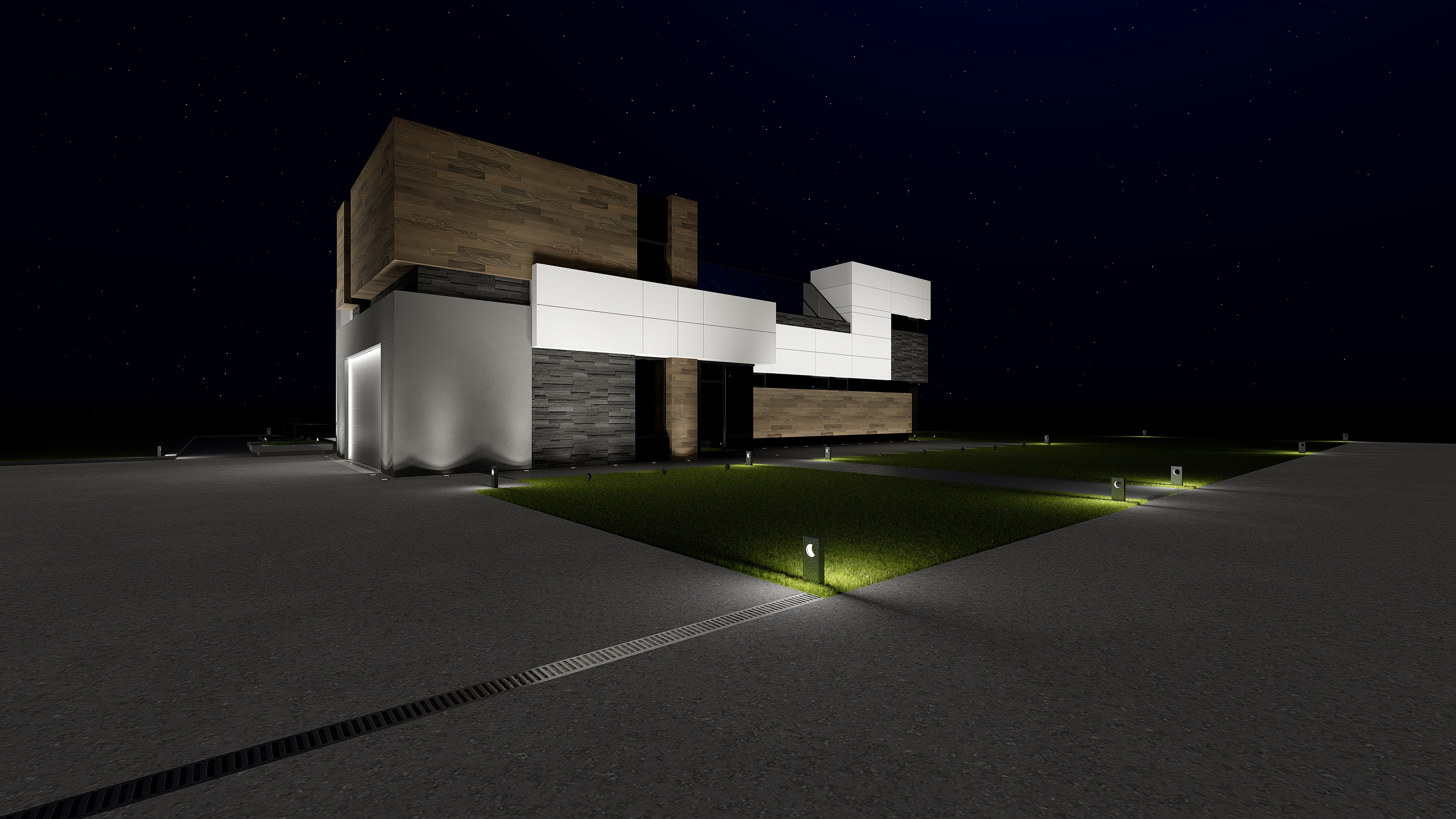 2018 年启动的摩尔多瓦郊区住宅设计-61