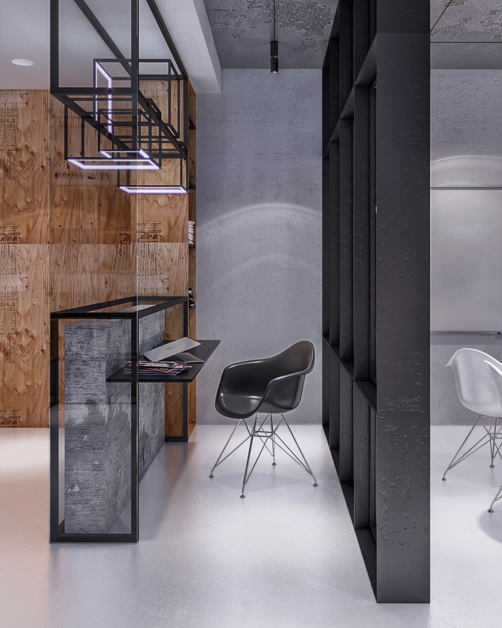 65 平米工业风办公室设计-8