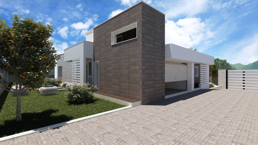 现代家庭别墅设计,室内外和谐共生-8