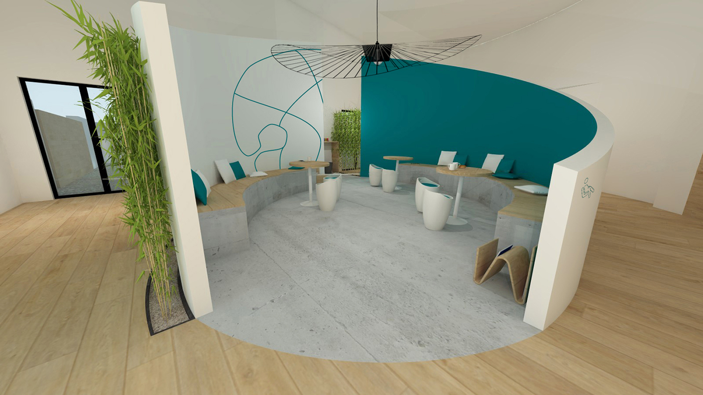 温馨重生 · 废弃车库变身的现代殡仪馆-6