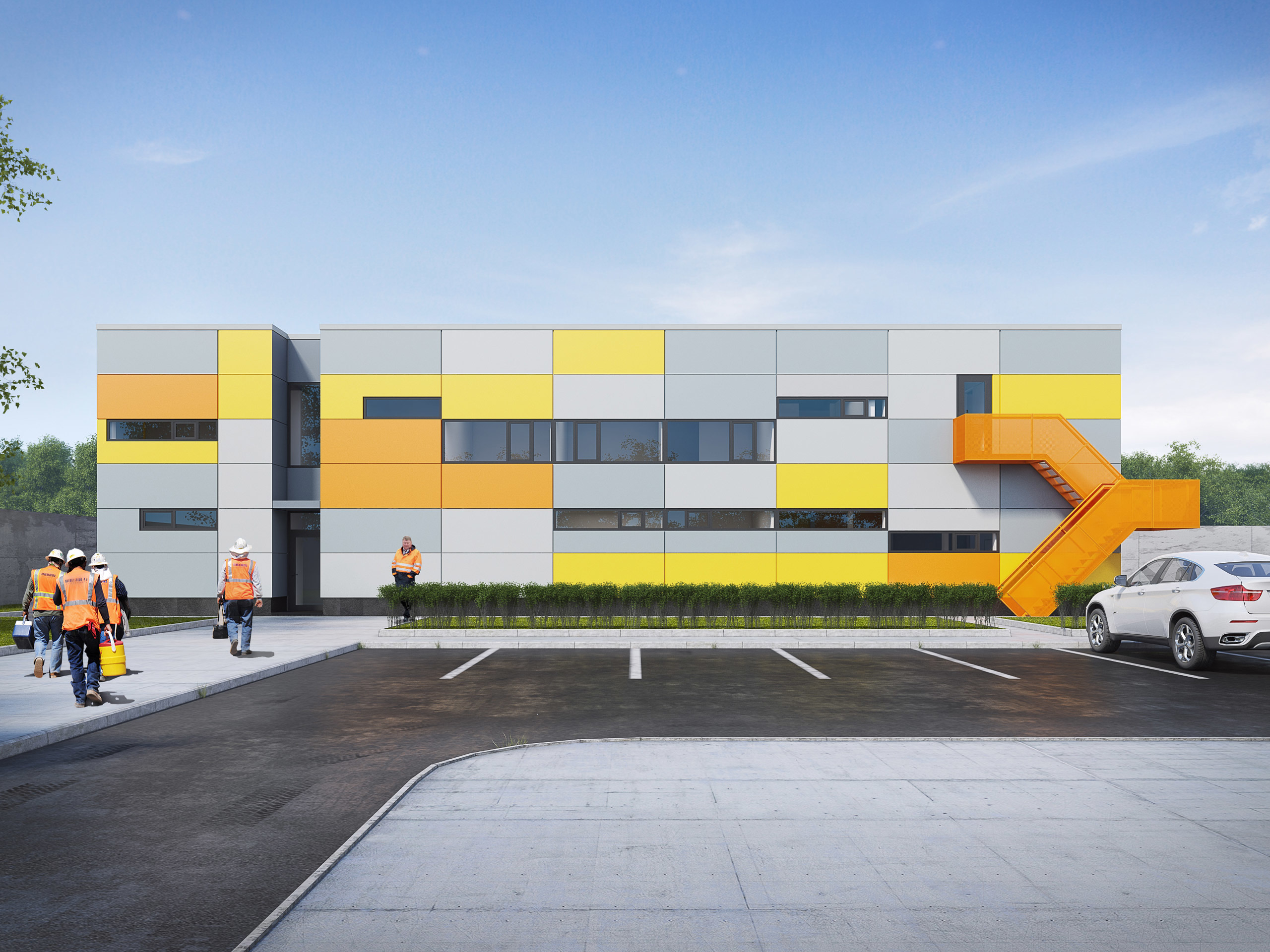 乌克兰铁路服务大楼-0