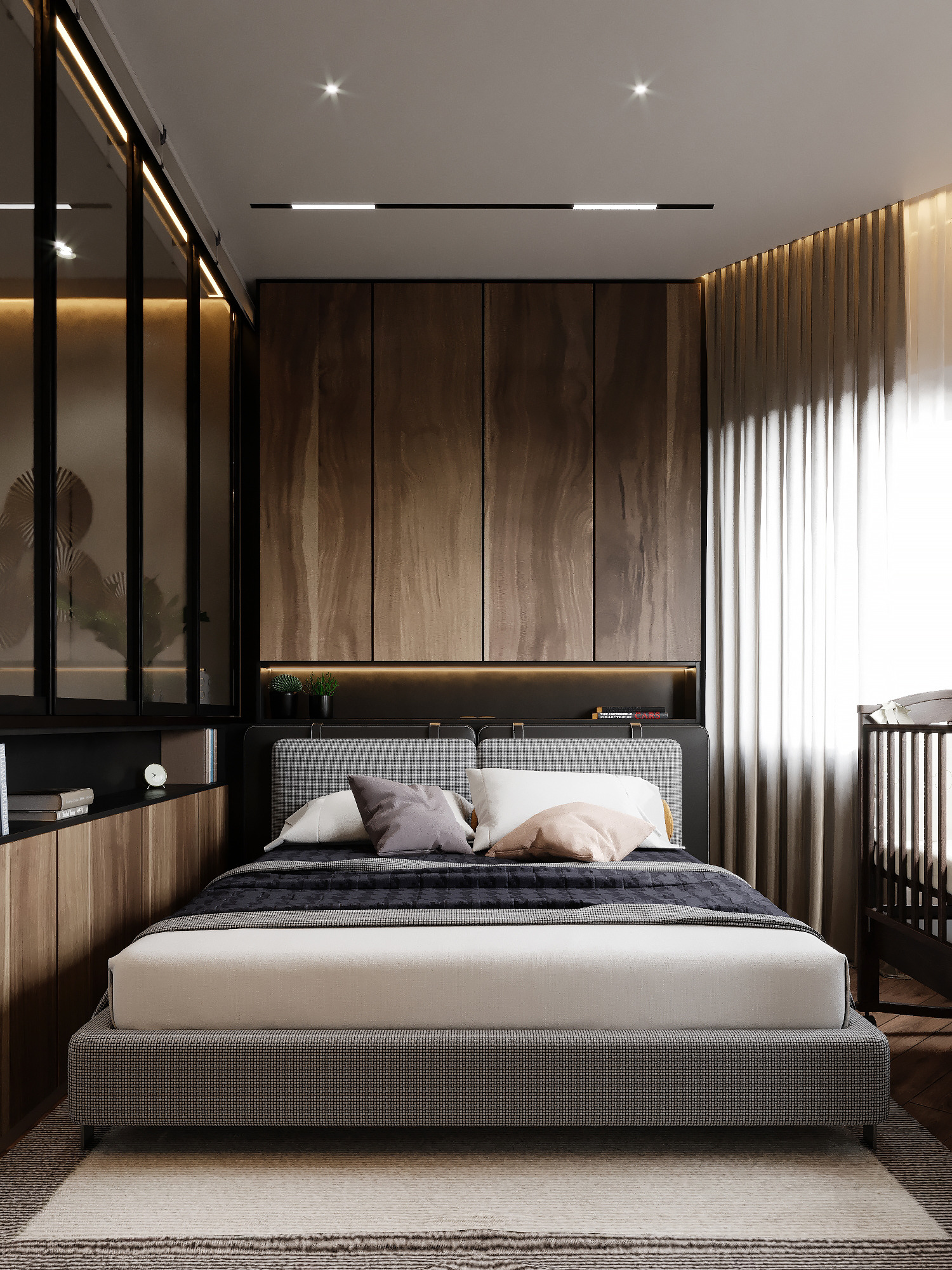 浪漫法式客厅，温馨和谐的家庭角落-2