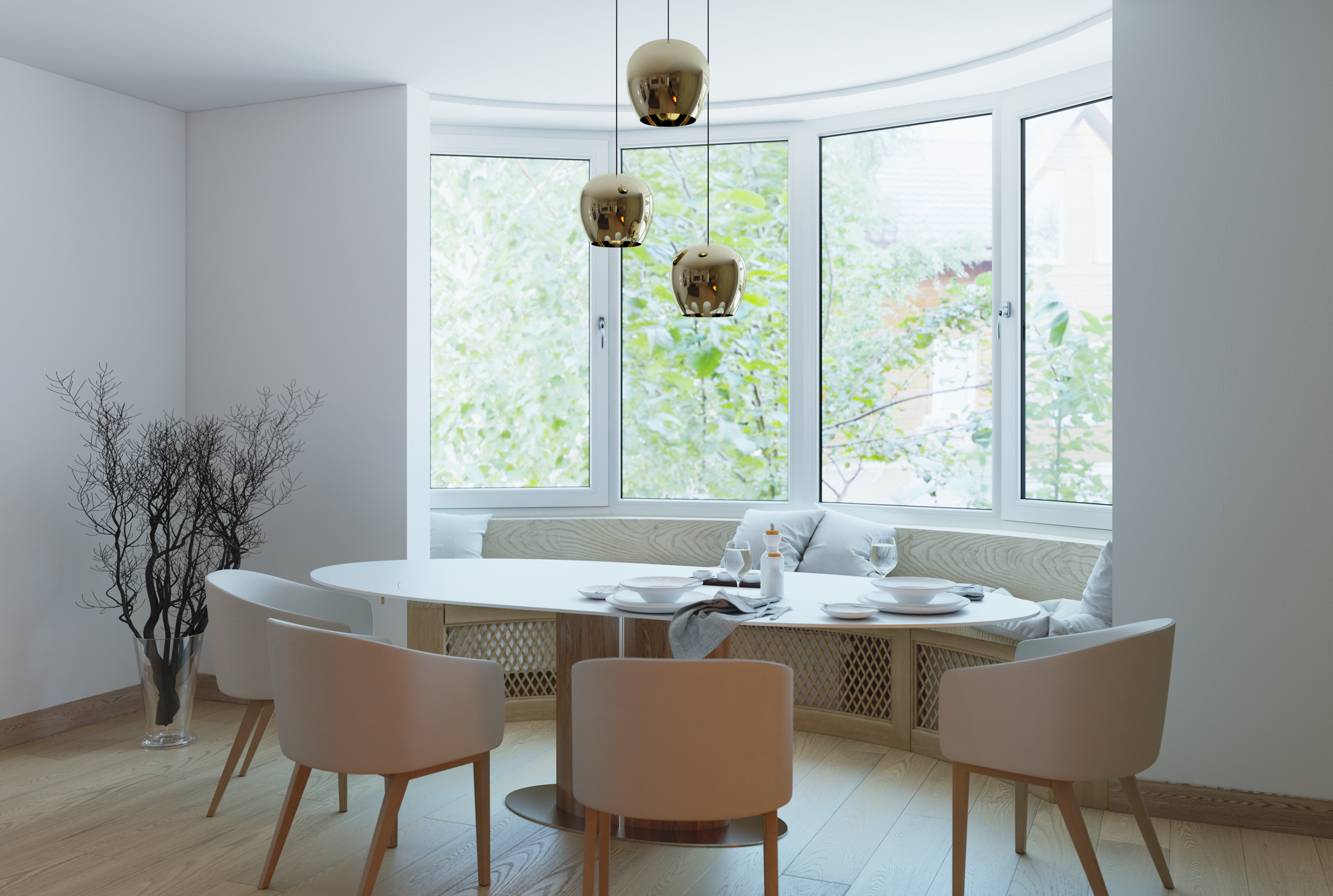 Visualization of a country house-0