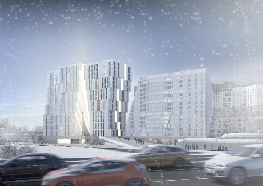 教堂与办公中心的创意结合-5