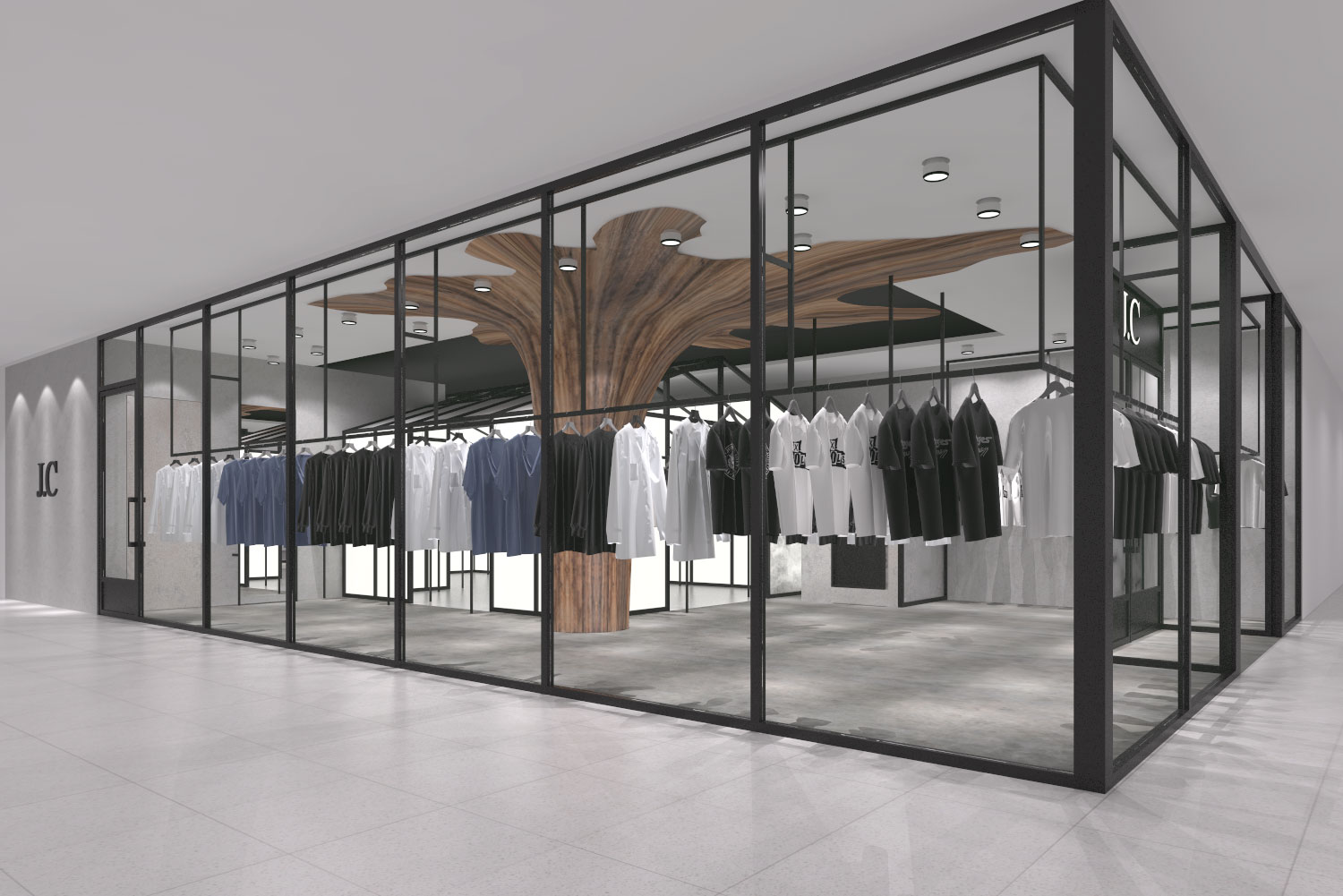 2016 年完成的 J.C Store 购物商场室内设计案例-0