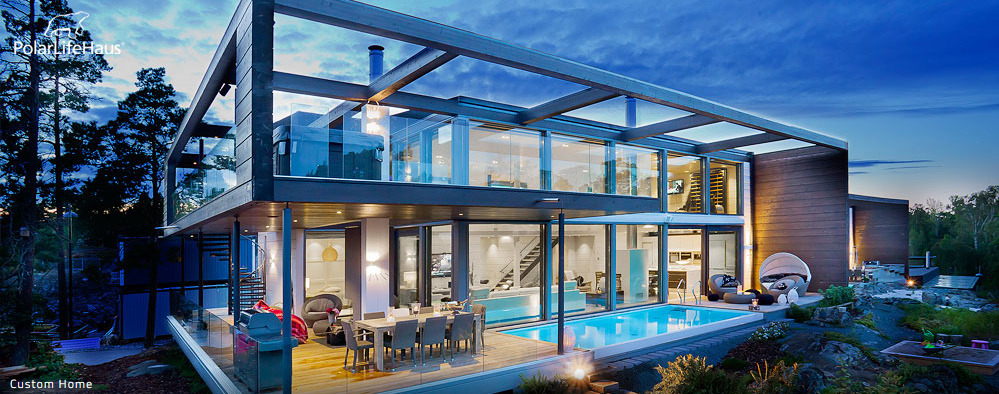 极地生活之创意木质别墅-15