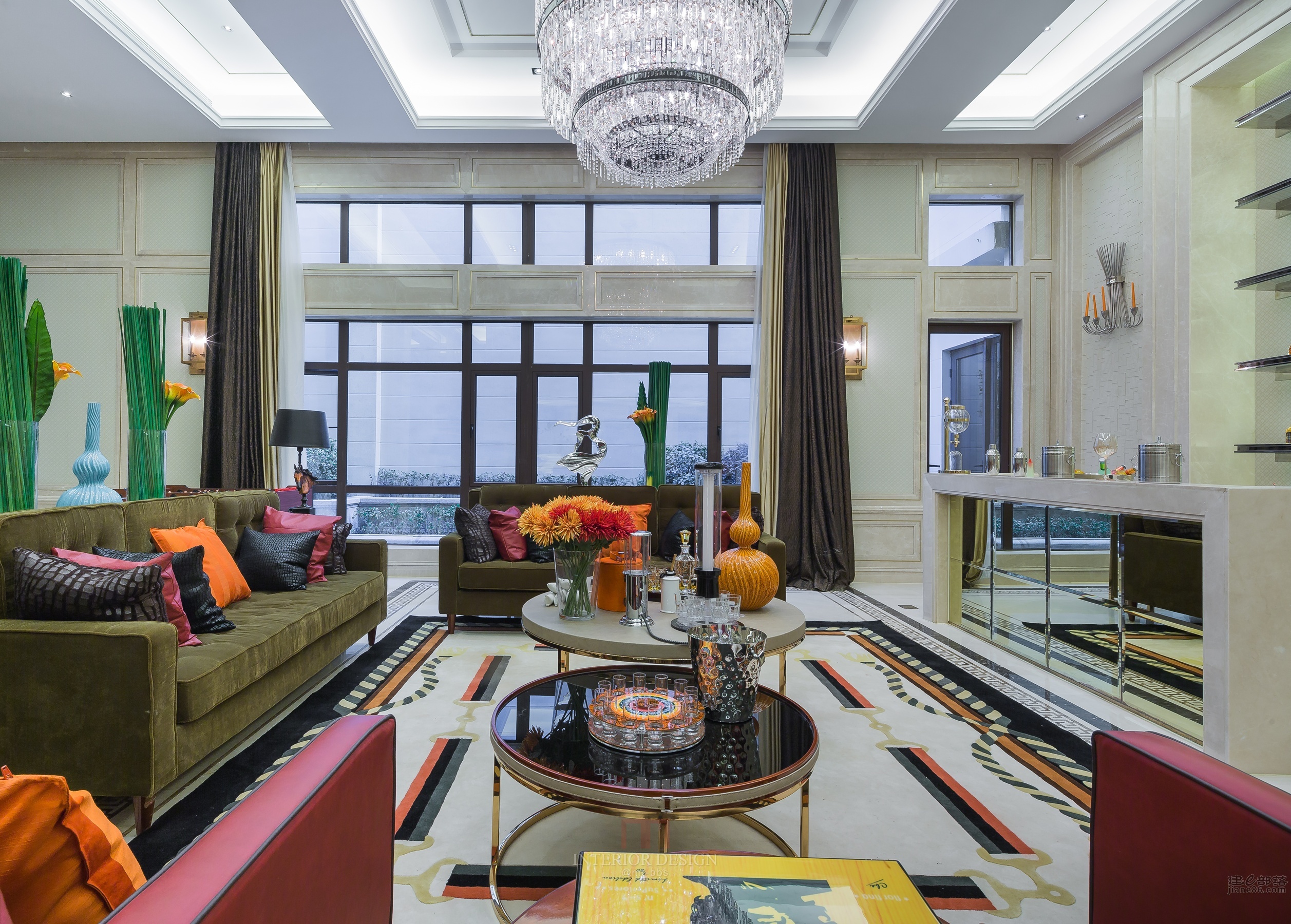 【上海李孙建筑设计】苏州中海国际社区AN户型别墅样板房-3