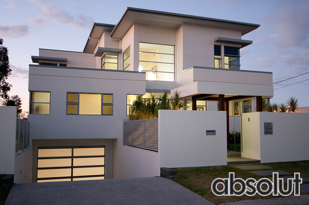 无框玻璃现代住宅设计-0