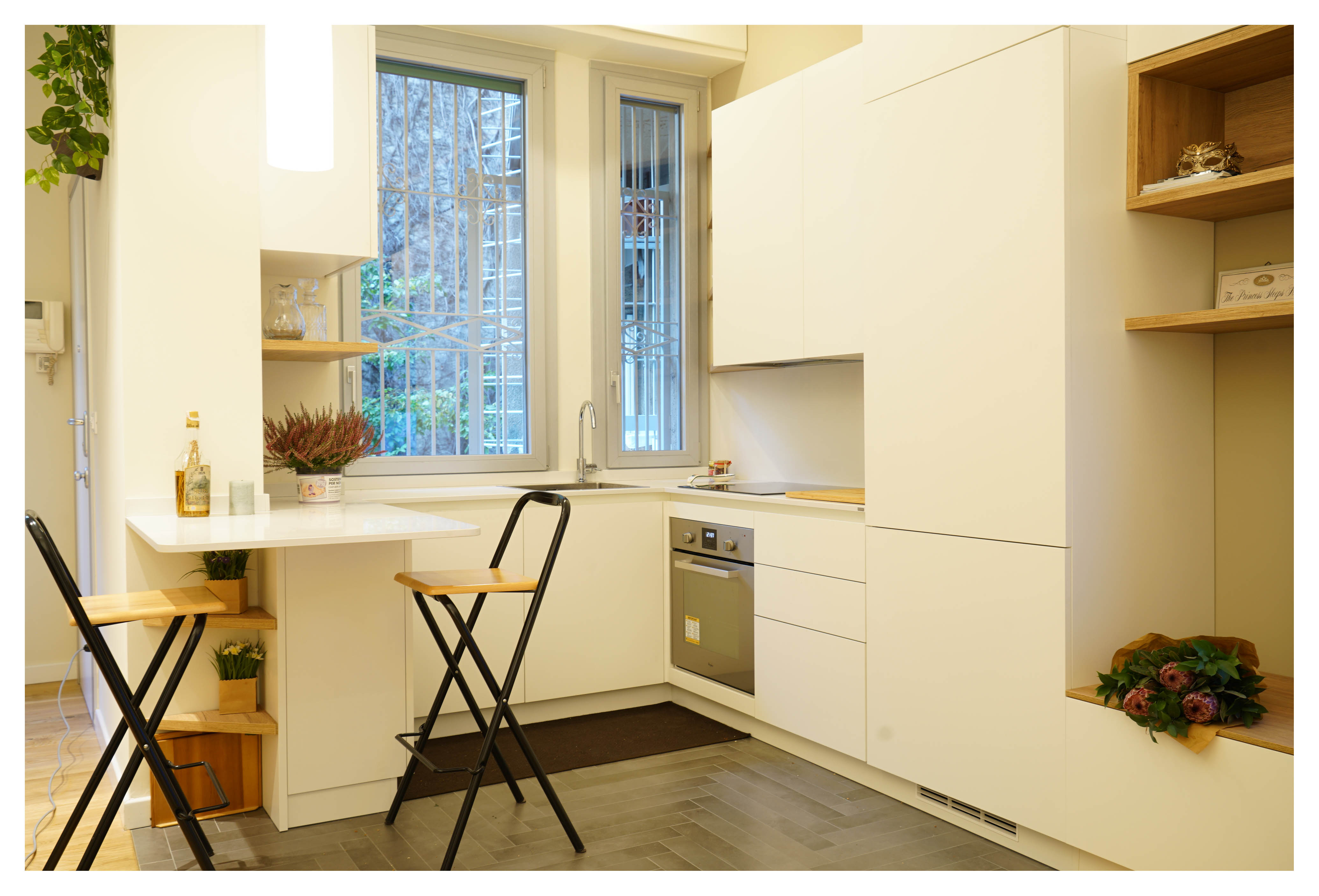 2018 年完成的温馨公寓设计-27