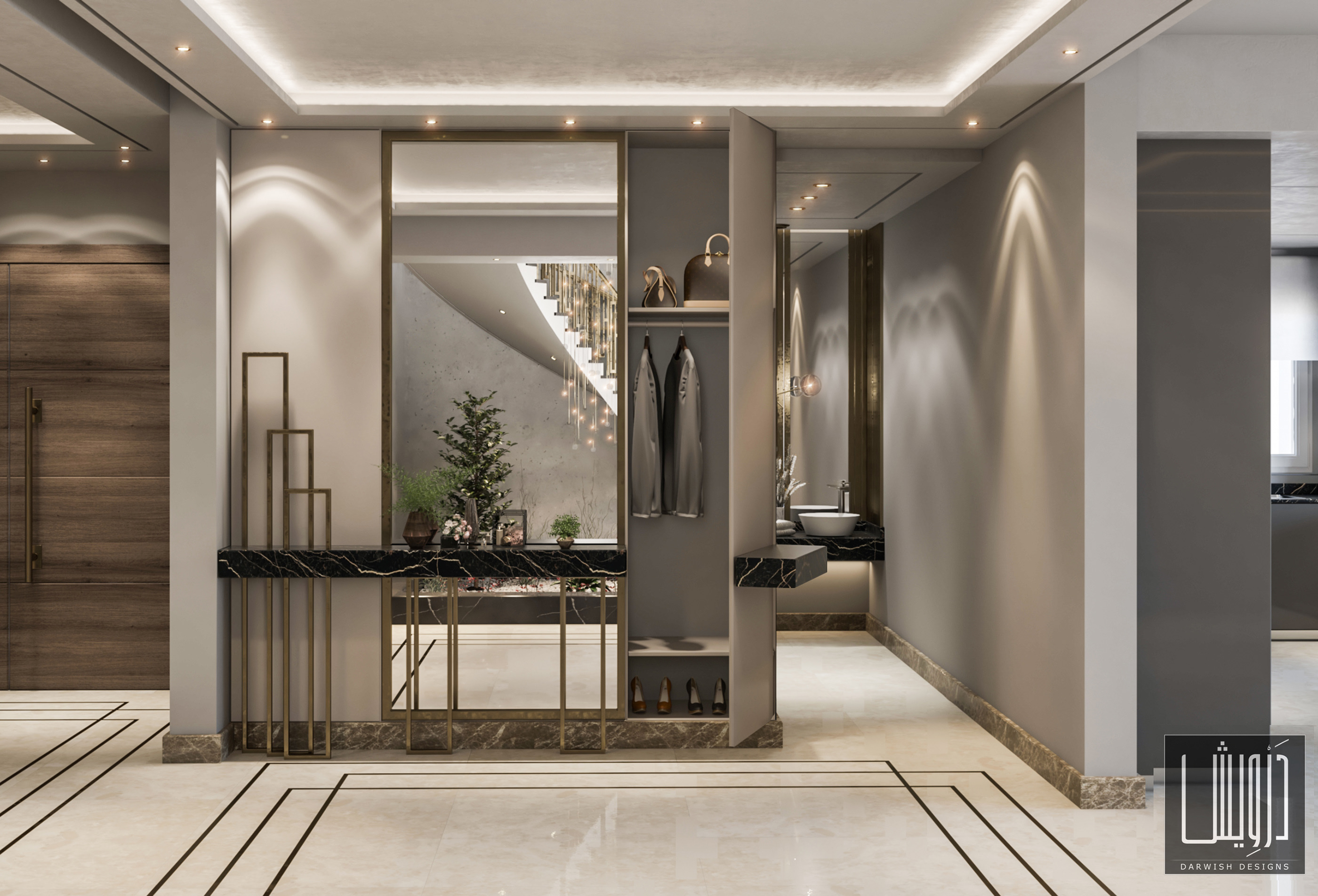 沙特阿拉伯豪华别墅设计-7