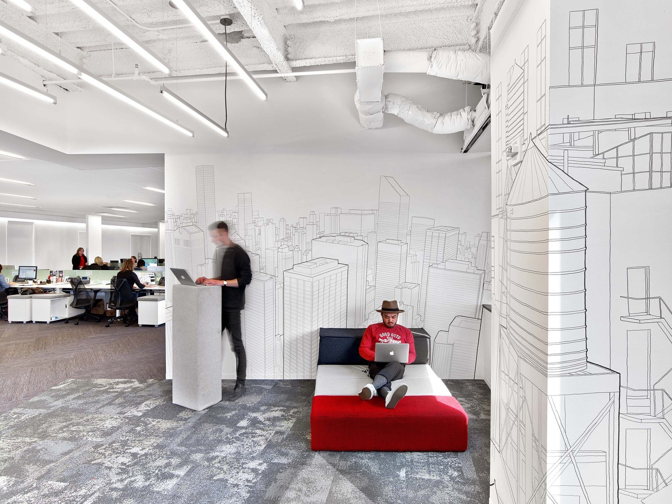 Saatchi 纽约办公室的创意枢纽-23