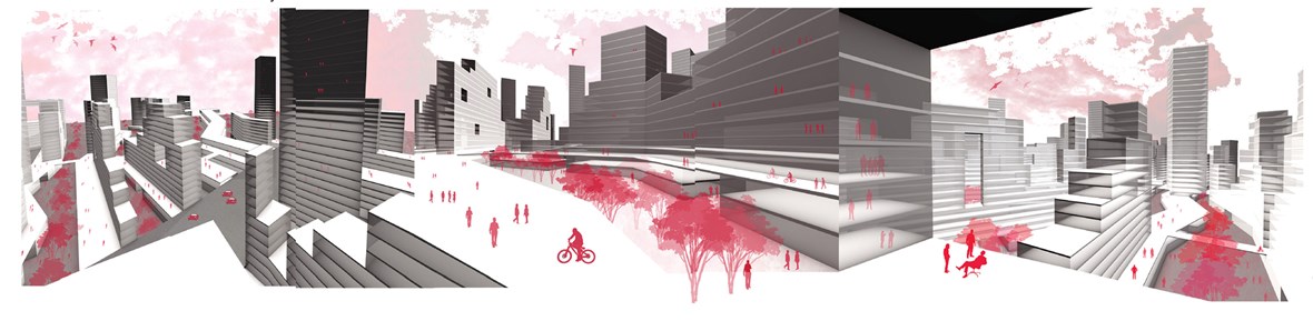 Urban redevelopment (sewing strips), Zaragoza-7