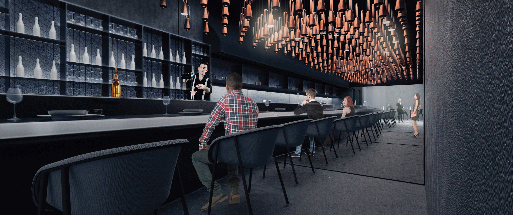 巴塞罗那 Campanas 餐厅——简约环保的美食空间-0