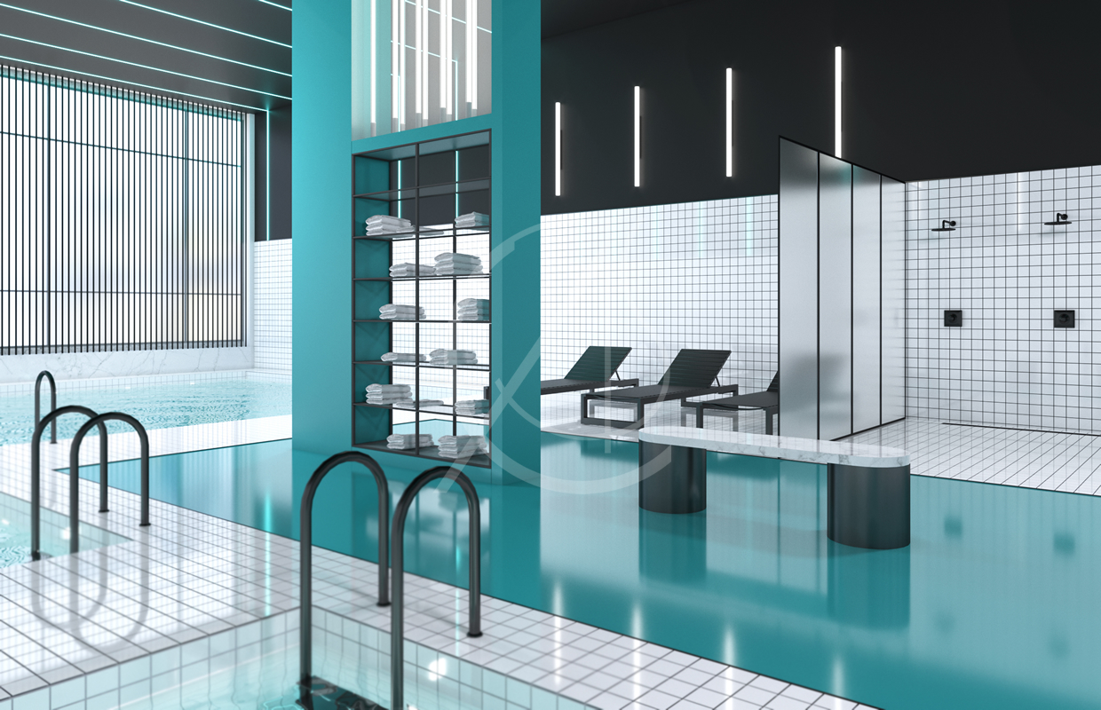 女士健身中心室内设计-26