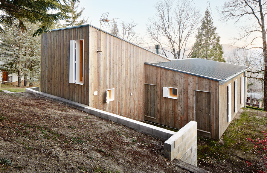 森林山间 | 木质通风的山居设计-53