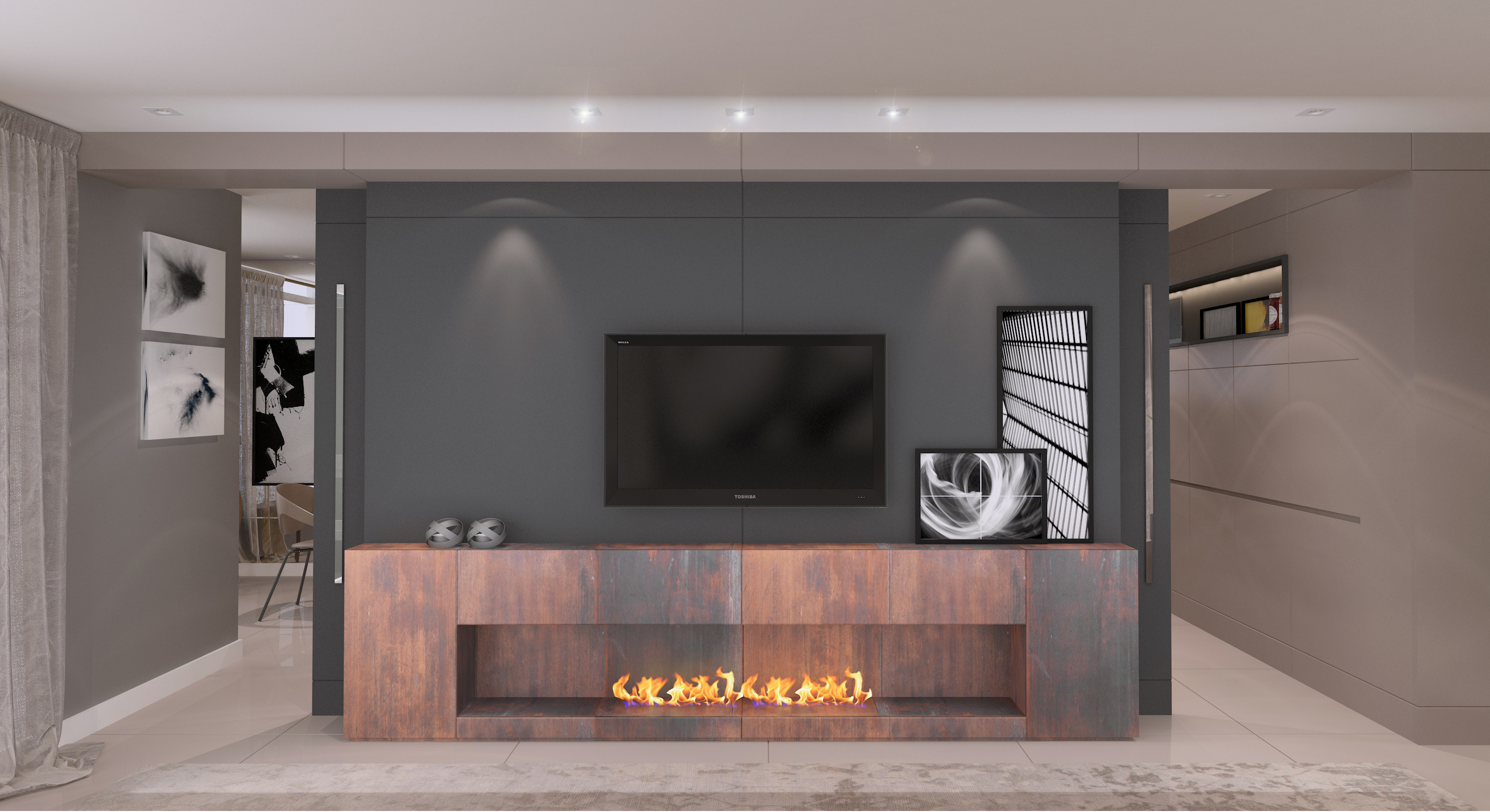 2017 年完成的 R|G 公寓室内设计-0