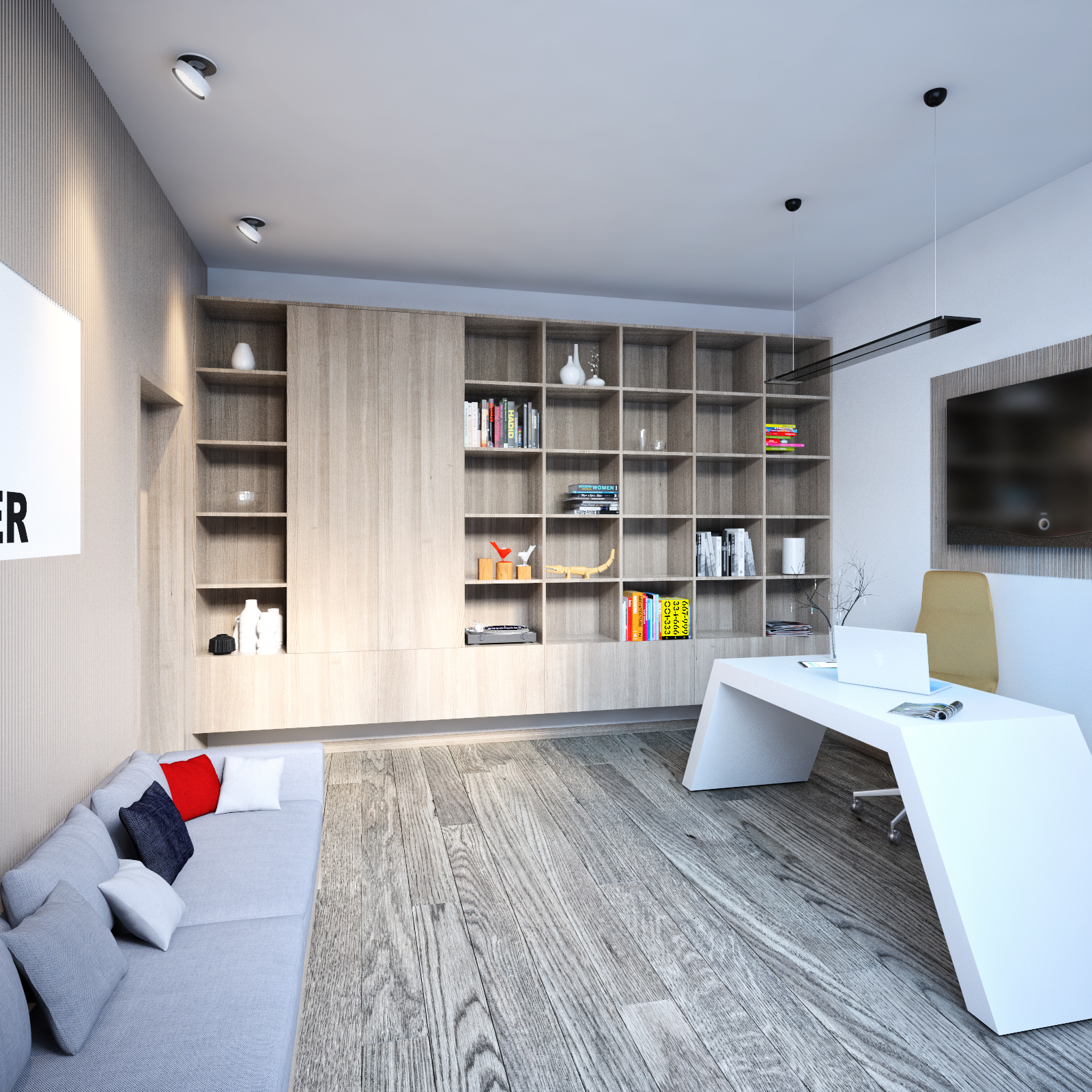 简约之魅 | 现代家居的清晰线条与明亮色彩-7