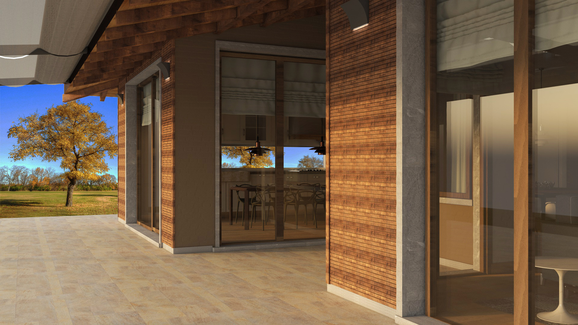 木质预制别墅设计，打造宜居山丘家园-11