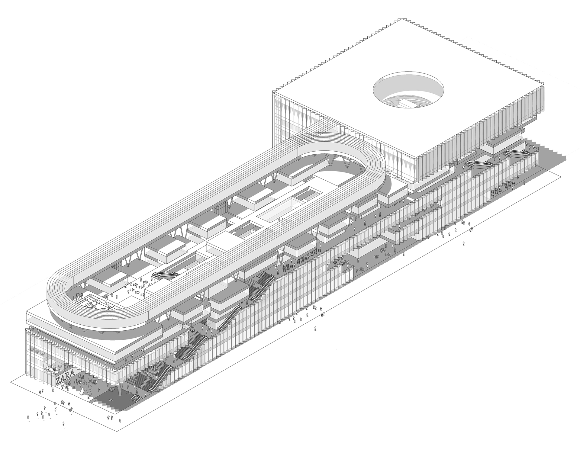 超级赛道 | 集成购物、娱乐与运动的创新设计-4