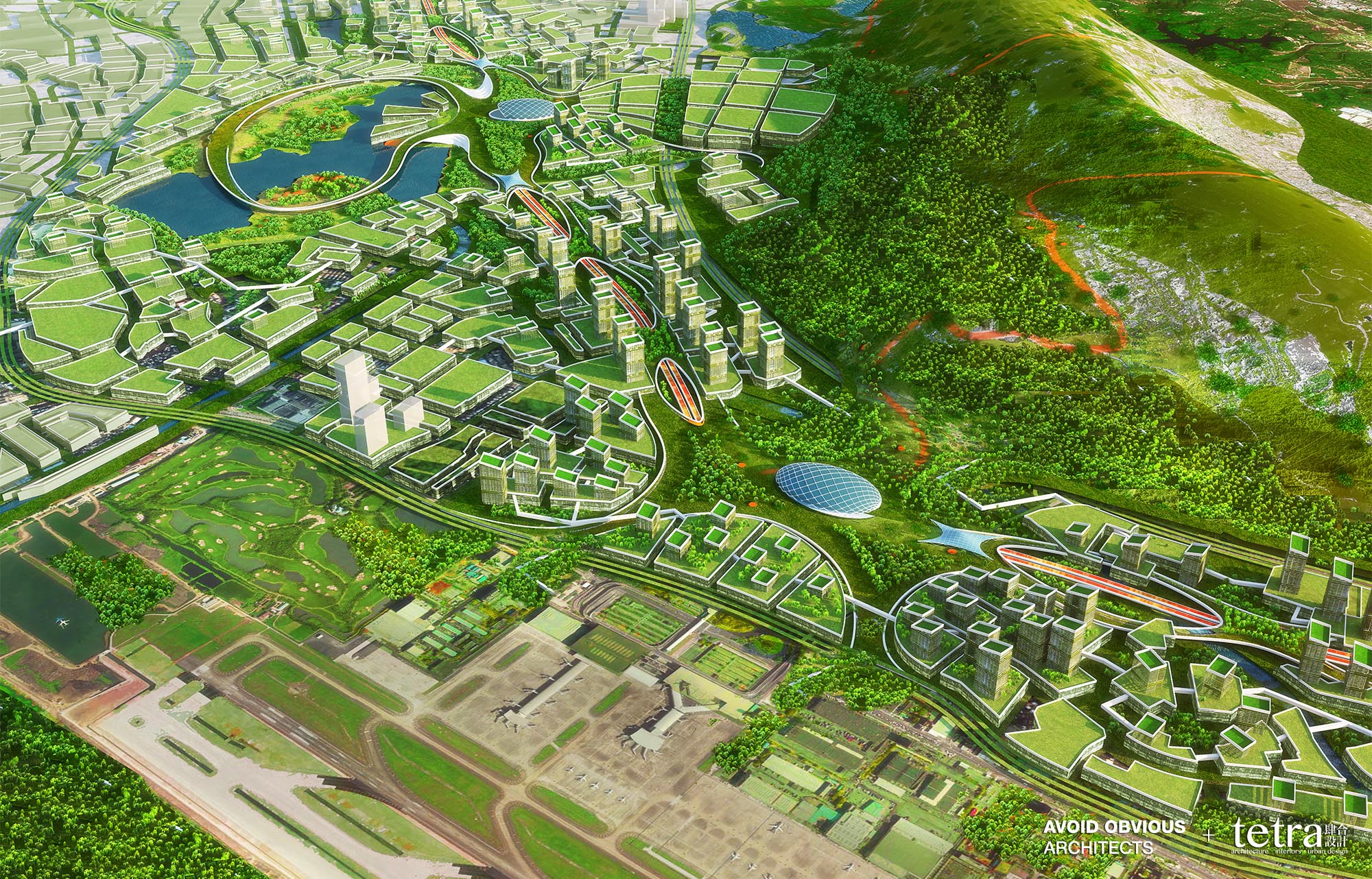 深圳宝安 G107 有机智慧新城设计-1