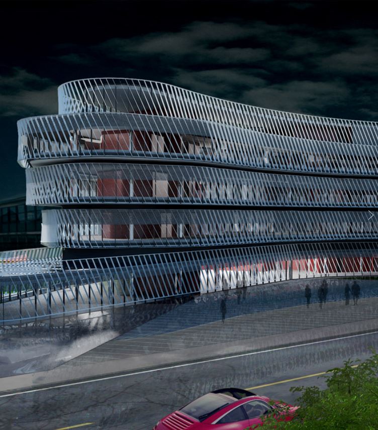 自由曲面办公楼-1