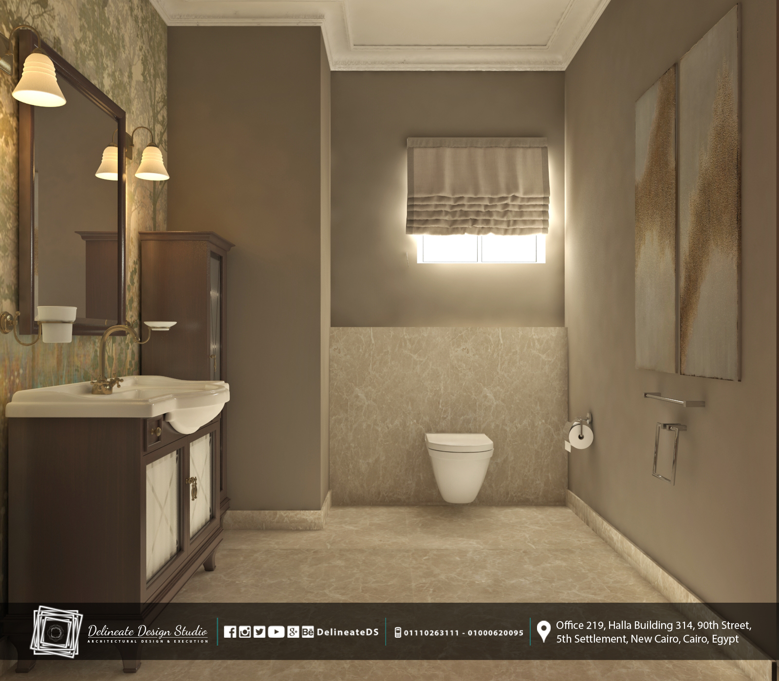 新开罗别墅 | 现代宜居的室内外设计-15