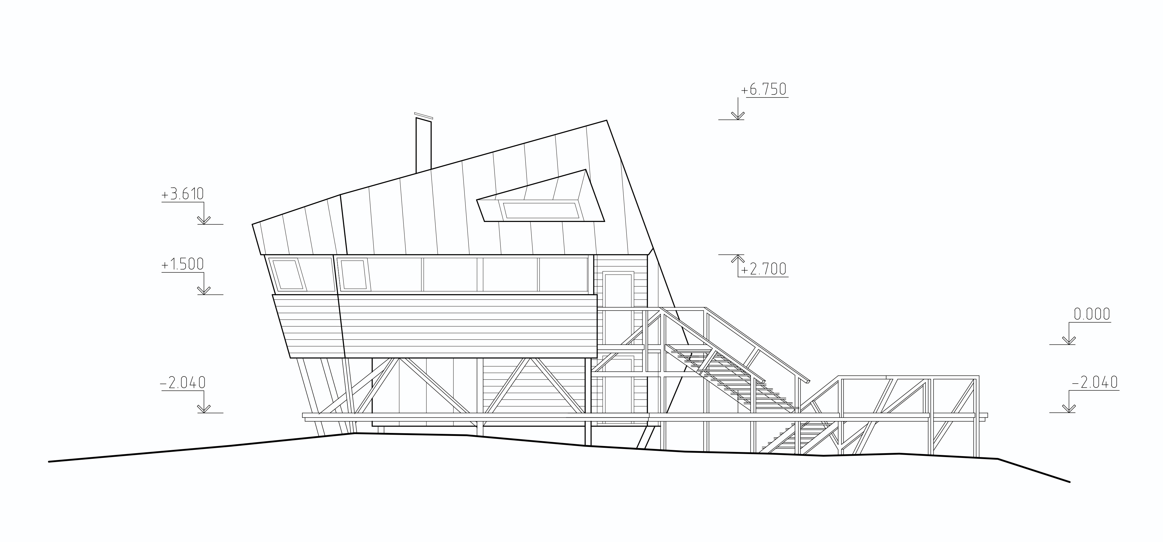 自然公园 Ergaki 山间度假屋设计-10
