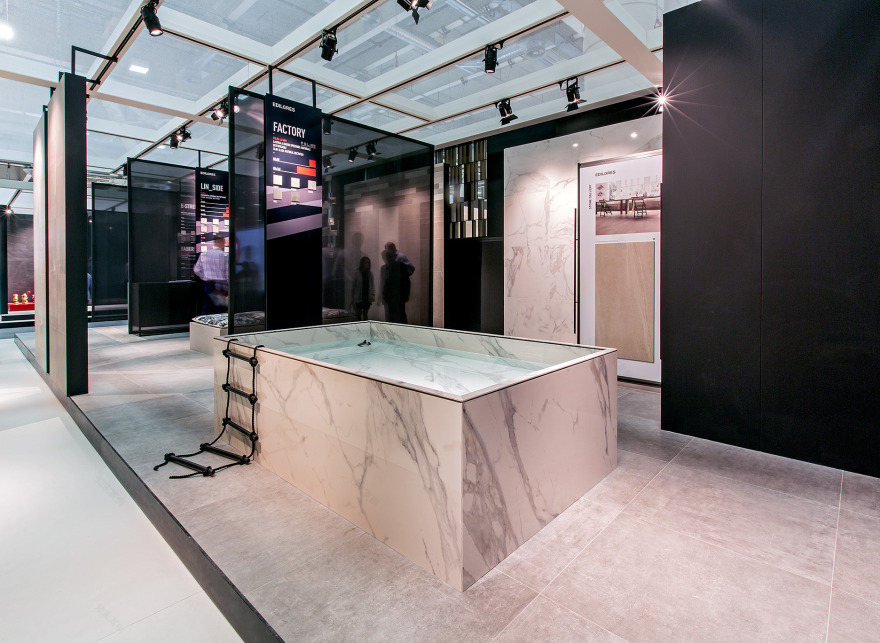 2016 年意大利博洛尼亚陶瓷展 KALE 陶瓷展位设计-47