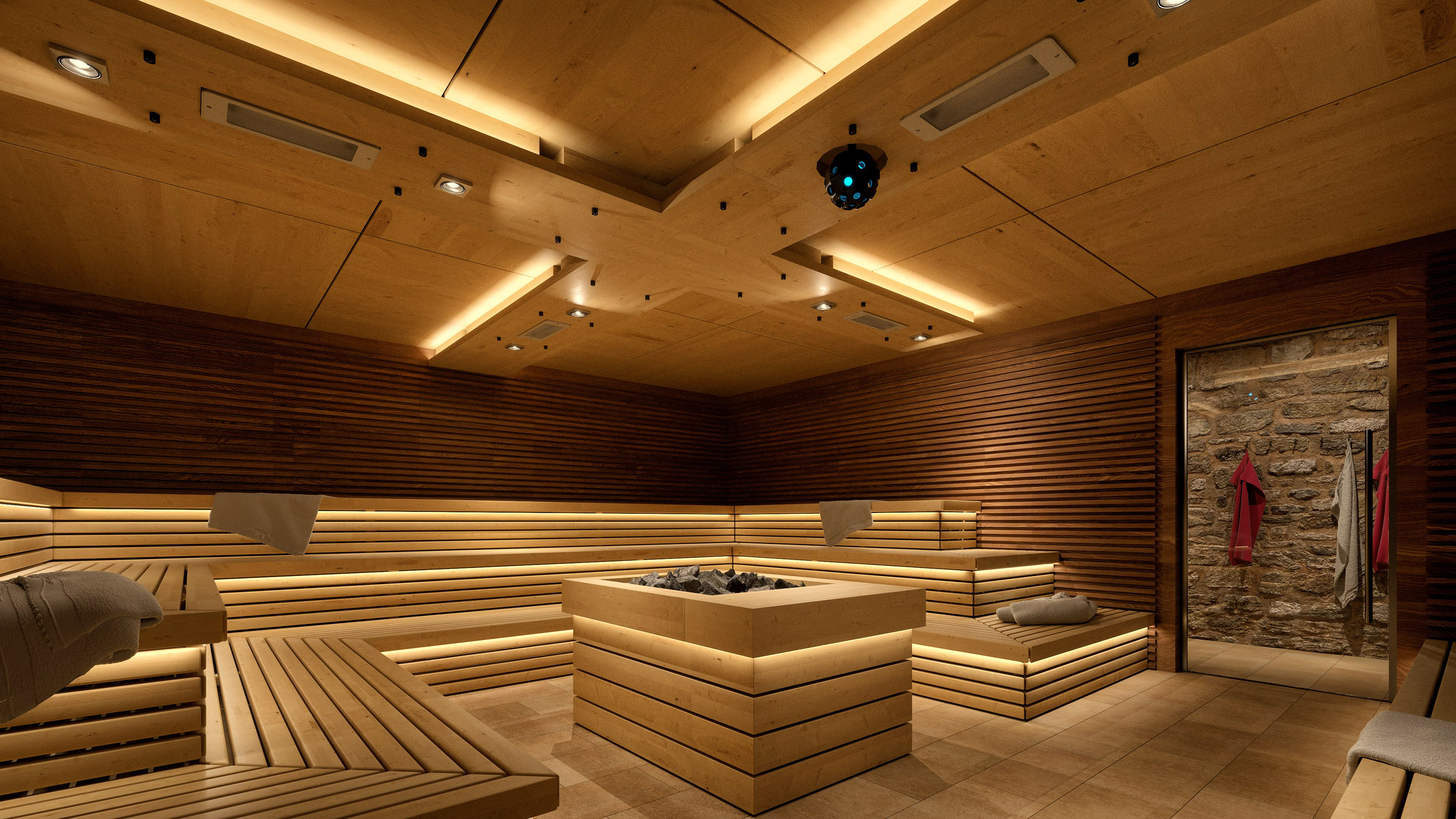活动桑拿房设计，多元灯光营造 Mood-Room 氛围-17
