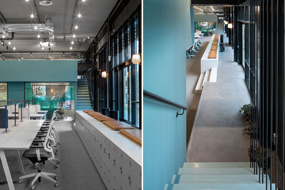 Amsterdam 地标建筑变身创意共享办公空间-3