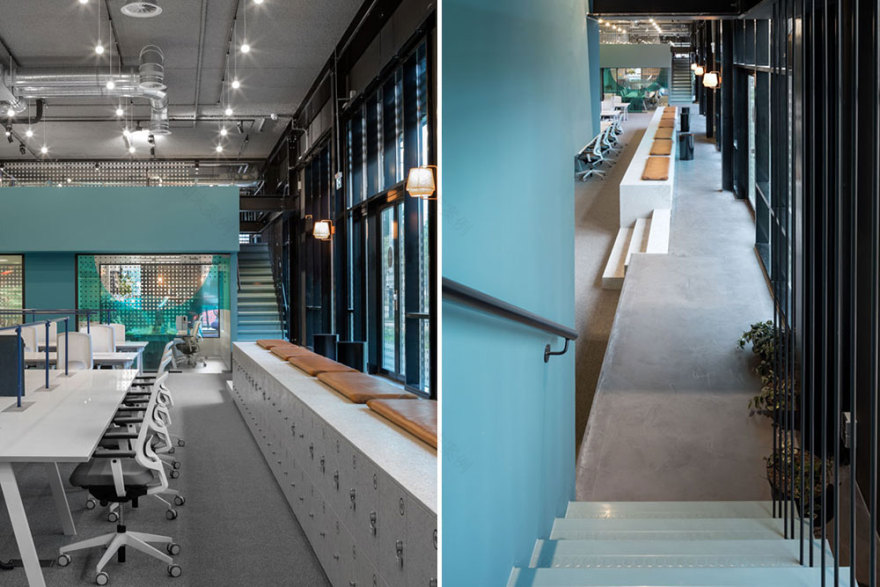 Amsterdam 地标建筑变身创意共享办公空间-3