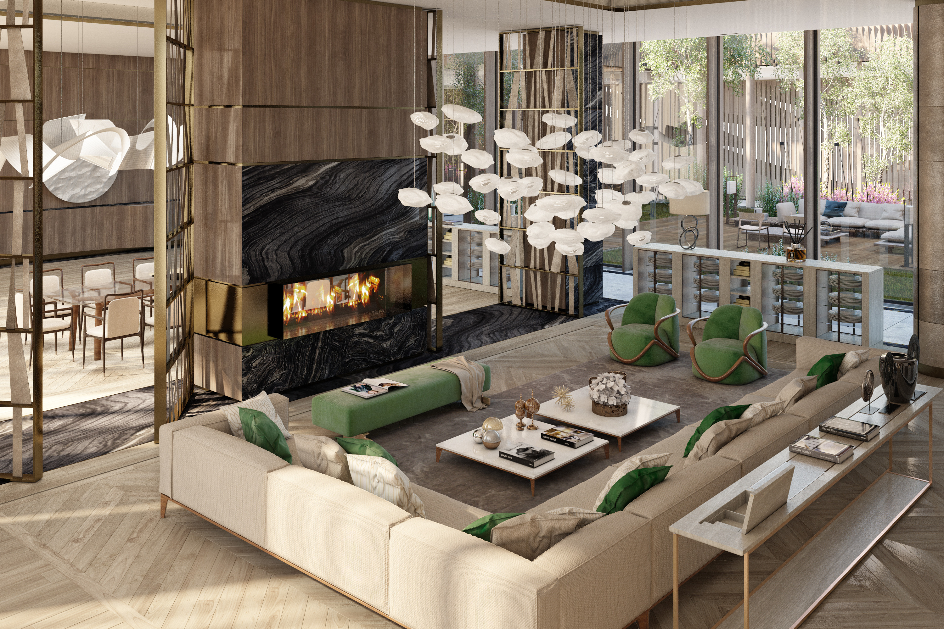 DeDi Interiors 打造 2018 年私人项目单家庭住宅三维可视化设计-2