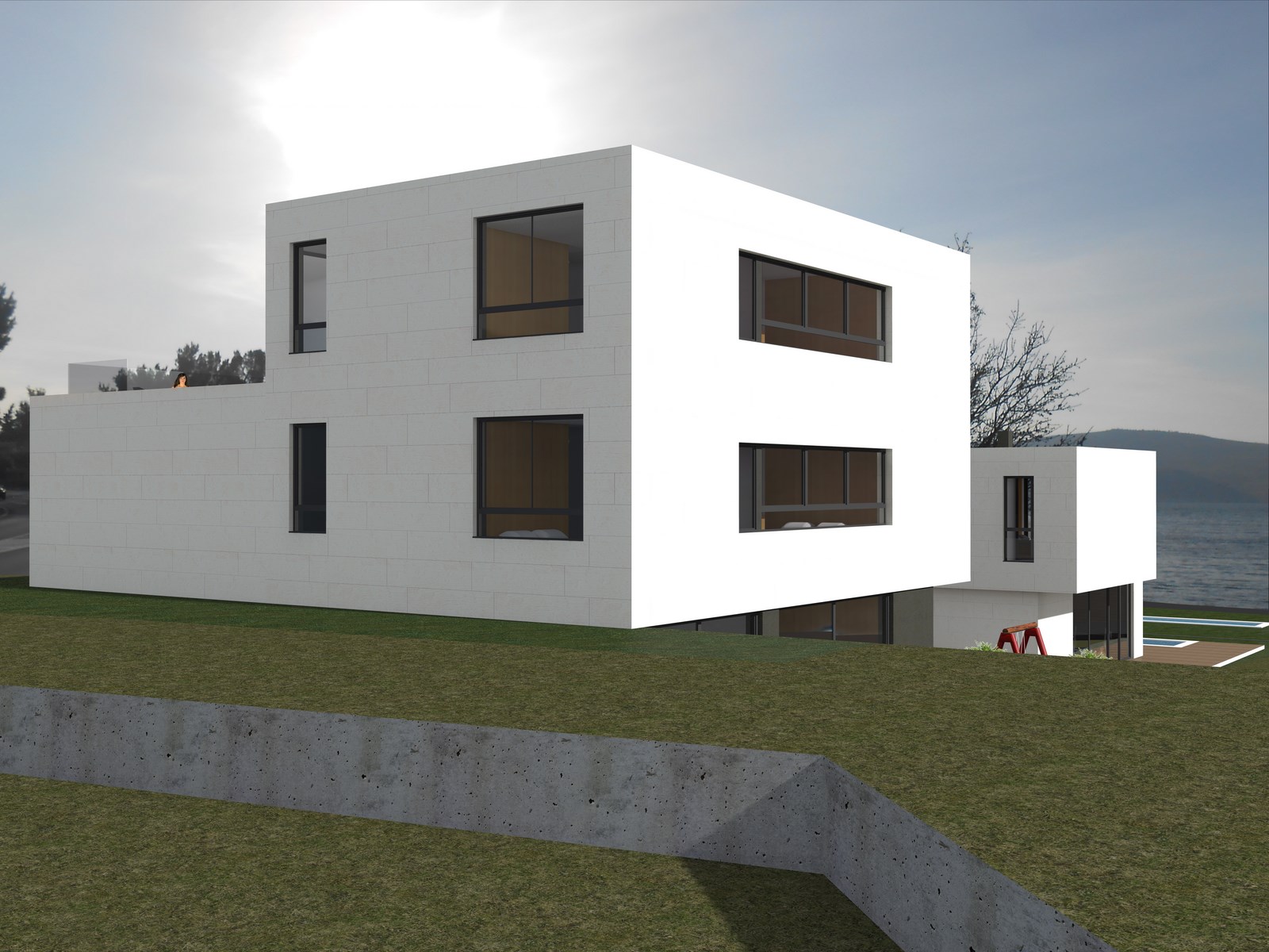 克罗地亚现代别墅公寓设计-7