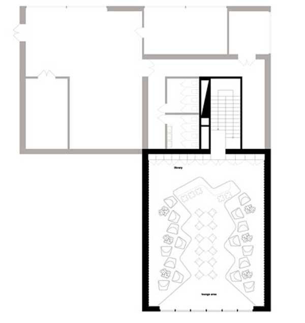 花朵形状装饰的Hollow餐厅-7