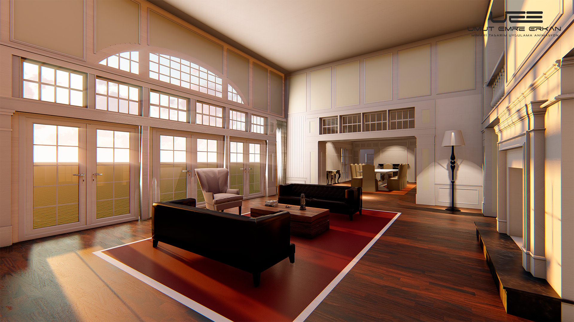 三维立体规划渲染-6