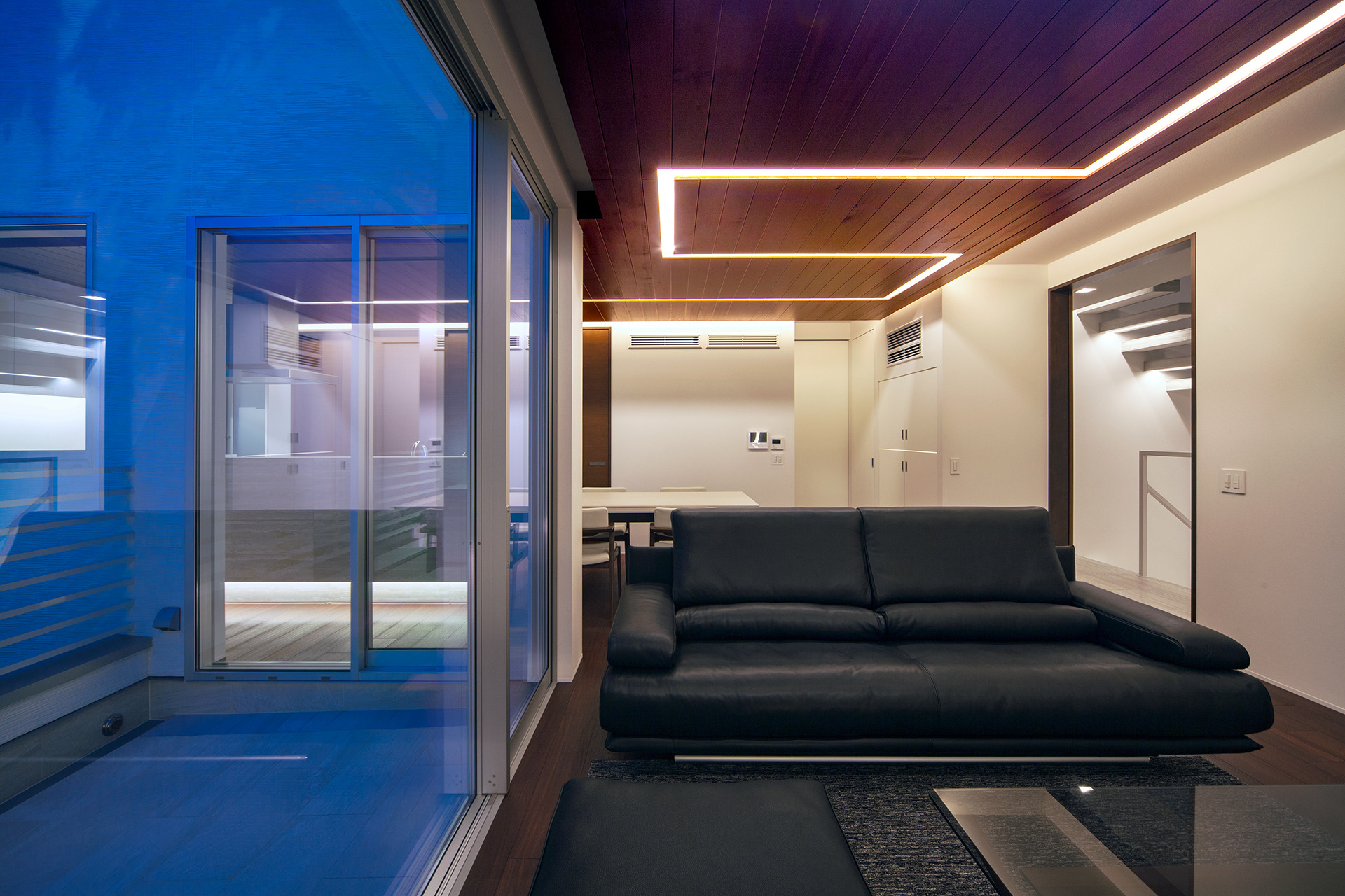 Y8-house | 红松地板与石墙的现代日式家居-19